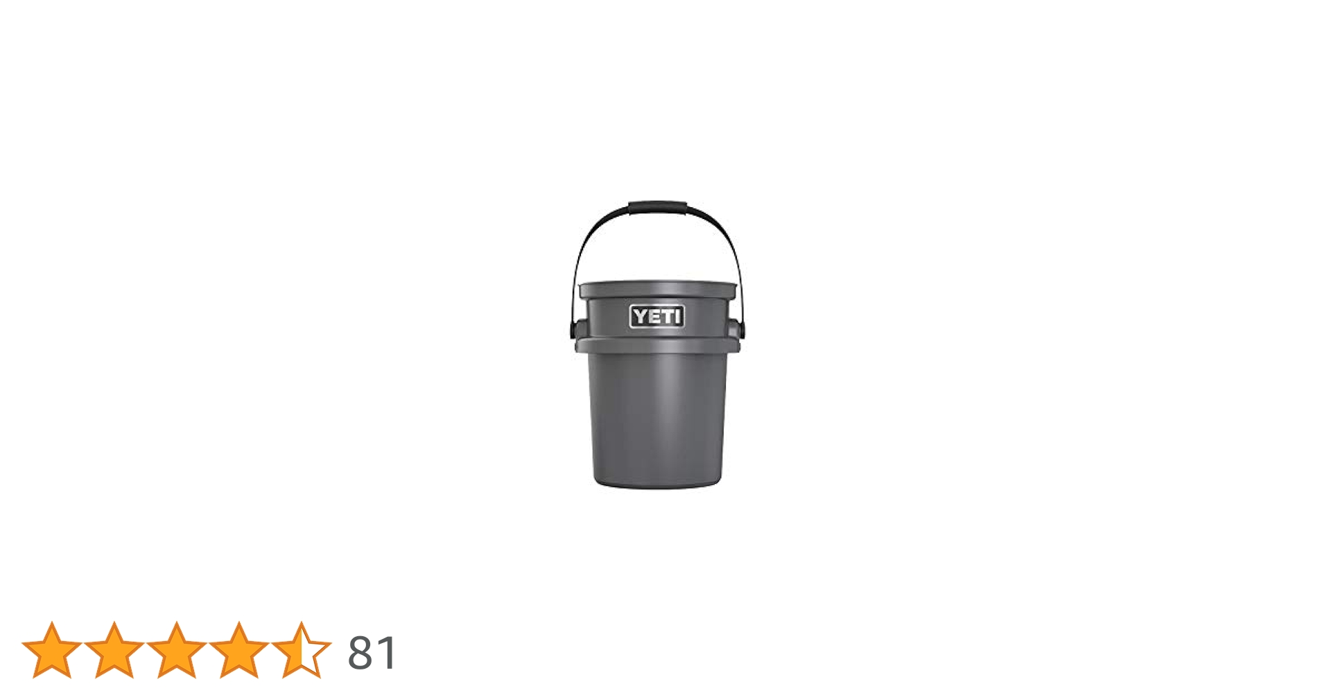 Amazon｜イエティ バケツ ロードアウト Charcoal チャコール 5