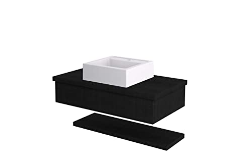 Conjunto Bancada C/Cuba Q39 e Prateleira Metrópole 805