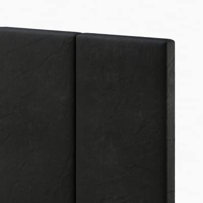 Cabeceira Painel Cama Box Vitória Casal King 2 Metros Preto