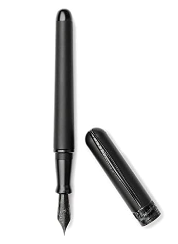 PineiderAvatar UR Matte Black - Fountain Pen Black Steel Nib - Medium - Black
