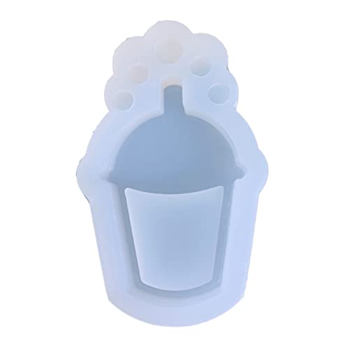 Quicksand Silicone Molds Drinking Cup Coffee Milk Shaker Molds For Epoxy Resin