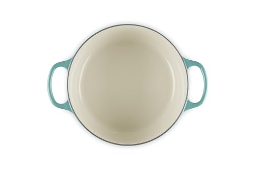 Image of Le Creuset Enameled Cast Iron Signature Round Dutch Oven, 4.5 qt., Riviera