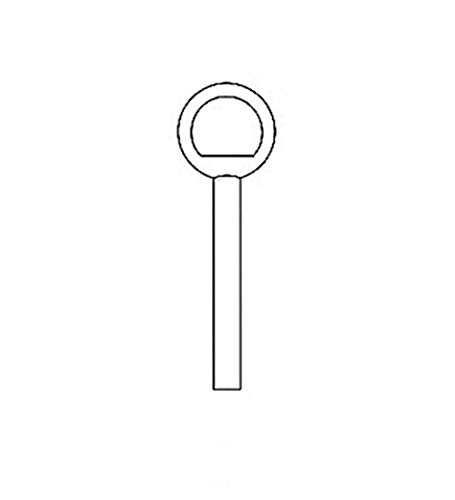 Yale V-WS1K-2 WS1 Keys, Black, Set of 2 Pieces