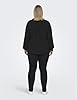 CARMAKOMA Carmetta Women's Top, Black, 20 #4