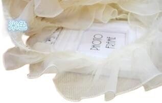 Lace Trim，Pleated Chiffon Lace Edge Trim ，3Yards 9Colors DIY Clothing Accessories 8cm Fold Chiffon Yarn Lace Mesh Lace Trim Gauze Ruffles Accessories (Color : Pink, Size : 3yard)