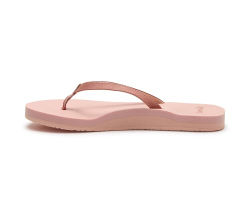 Image of Sanuk Yoga Joy Womens Flip Flops | Yoga Mat Footbed | Sandals for Women | Womens Yoga Sandals | Women's Beach Sandals