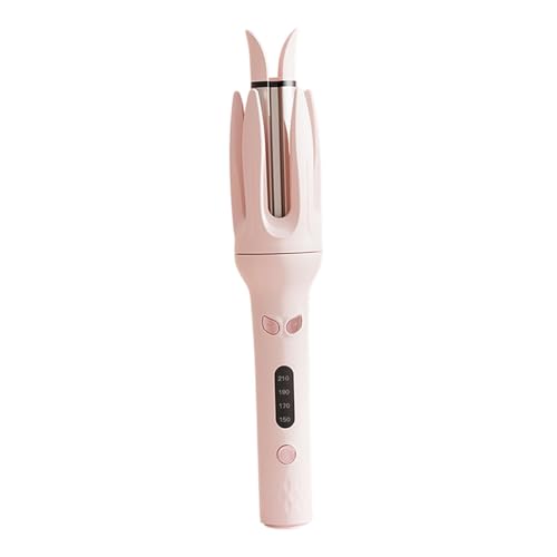 Image of Bnf 28mm Automatic Hair Curler Self Rotating Curling Iron for Ladies Girls Women pink Health & Beauty Hair Care & Styling Straightening & Curling Irons