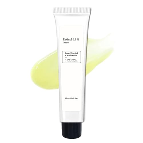Retinol 0.3{3fc483e2fccf2d40fe6a425f49e582345548340fe98a1da0a1d92c2ca5780490} Creme, Straffende Gesichtscreme Gegen Falten Gesicht, Feuchtigkeitscreme Gesicht für Anti-Aging, Hauterneuerung und Regenerierend, Nachtcreme für unreine Haut - 20ml Retinol 0.3{3fc483e2fccf2d40fe6a425f49e582345548340fe98a1da0a1d92c2ca5780490} Creme, Straffende Gesichtscreme Gegen Falten Gesicht, Feuchtigkeitscreme Gesicht für Anti-Aging, Hauterneuerung und Regenerierend, Nachtcreme für unreine Haut - 20ml