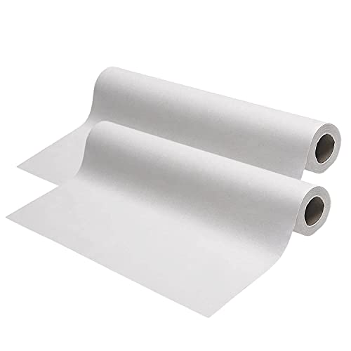 Image of Exam Table Paper - 18''x125' Disposable Standard White Crepe - Paper Rolls for Spas, Doctors, Chiropractors and Massage Tables