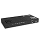 FeinTech SP410 HDMI 2.1 Splitter 1 In 4 Out - 4K 120Hz 8K VRR ALLM, Verteiler Mit Downscaler für 4 Monitore, CEC-Pass, Kompatibel Mit HDCP 2.3, HDR, Dolby Vision