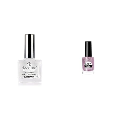 Golden Rose Gel Look Top Coat & Oje Seti