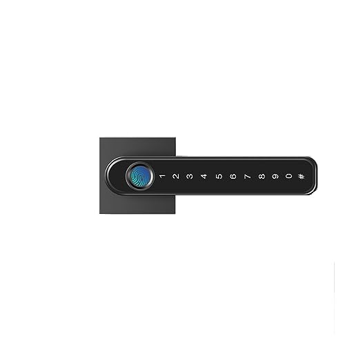 Serrure électronique Bluetooth TTLock à empreinte digitale et code pour poignée de porte de chambre