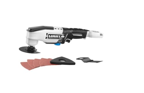 HART 20-Volt Cordless Oscillating Multi-Tool with Accessories