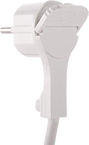 Electraline 523068 - Spina Maschio, Bianco