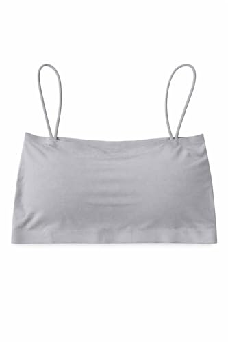 Image of Seamless Padded Bralette for Women | Free Size (Best Fit 28-32 Bust, S to M) | Stretchable Wireless Camisole Bra | Soft Comfortable