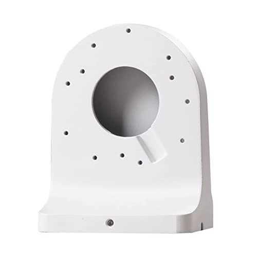 PFB203W-Water-proof-Aluminum-Alloy-Wall-Mount-Bracket-for-Dahua-Dome-and-Eyeball-IP-Camera-White-Pack-of-1