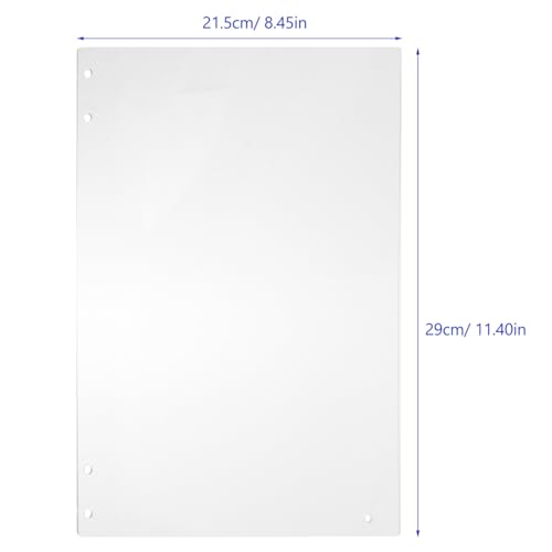 Ciieeo Popcorn Machine Clear Panel Replacement Thicken Pvc for Commercial Use Easy to Install Popcorn Maker Accessories Compatible with Various Models - Thumbnail 3