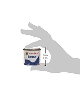 Humbrol 14 ML Nr. 1 TINLET Emaille Paint 11 (Silber Metallic) – Ansicht 2