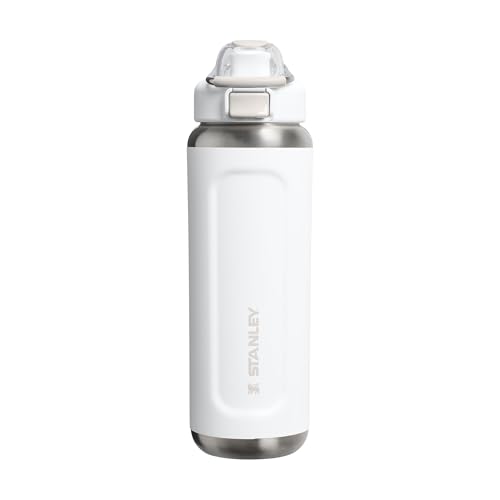 STANLEY 1913 Wellspring Bottle 0.7L - Kühlt 12 Stunden - 40 Stunden Eisgekühlt - BPA Frei Recycelter Edelstah