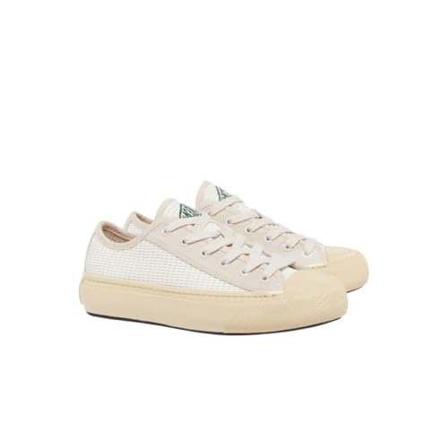 Lacoste Backcourt - Baskets pour Femme, Blanc/Beige Clair (White/Light Tan), 37 EU