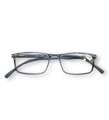 Image of Kishor Opticals| CARE Reading Frames with Hard Case | Reading Glasses for Men and Women |+1 +1.25 +1.50 +1.75 +2 +2.25 +2.50 +2.75 +3 +3.50 Reading Power Number Glass