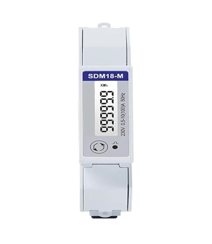 Compteur d'énergie SDM18-M : analysez vos pertes électriques via RS485 monophasé