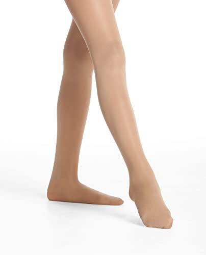 Danskin Big Girls' Student Footed Tight, Light Toast, M (8/10) #TOP1