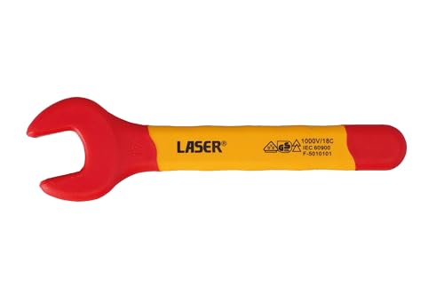 Clé plate 17mm isolée Laser 8725 outil à fourche pour électricien et garage