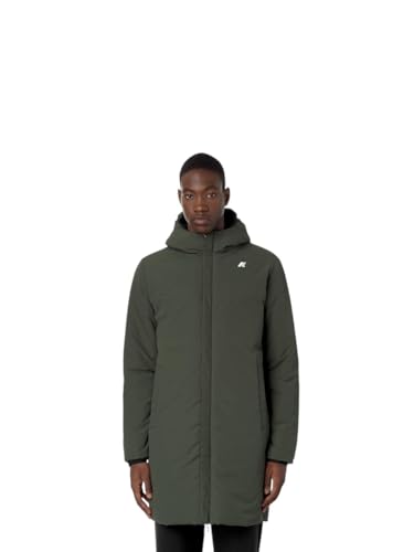 K-Way Para Hombre. K6128WW Chaqueta Reversible Jacob Negro, Verde (M), Casual, PoliéSter - 4