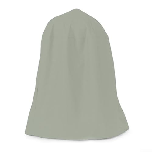 Jonikuper Cubierta de fuente, resistente a la intemperie con cordón de amarre inferior, perfecta para fuentes al aire libre y protección de muebles de patio (gris)