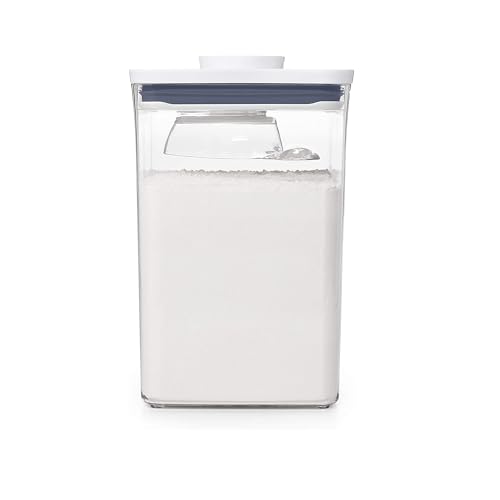 OXO Good Grips POP Container Small Square Short with Coffee Scoop 1 L