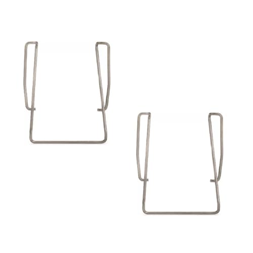 Generic Replacement Metal Belt Clip for Sennheiser Wireless Microphone EM 100 G3 Bodypack Beltpack Transmitter, 2 Pack