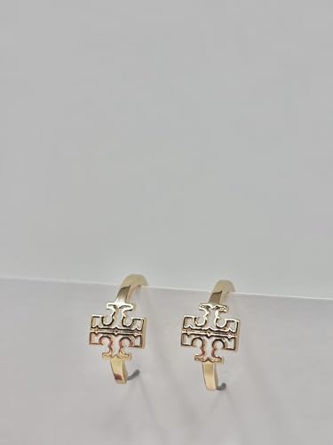 Tory Burch Britten Hoop Earrings 154591 in gold-tone3