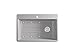 Kohler 8437-1-CM4 Kennon Dual Mount Single Basin Composite Sink, Matte Grey