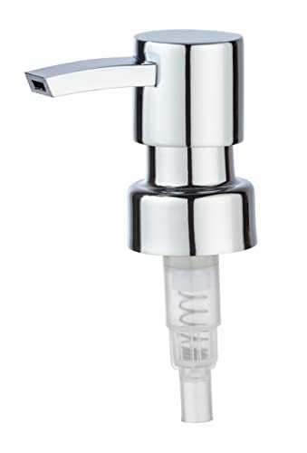 Wenko Peanut Beige Liquid Soap Dispenser Capacity 0.24 L, Zinc, Chrome, 3.4 x 5.3 x 17 cm