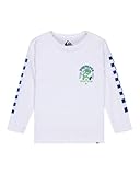 Quiksilver Ev Surfs Up - Longsleeve - Jungen - 4 - Weiss.