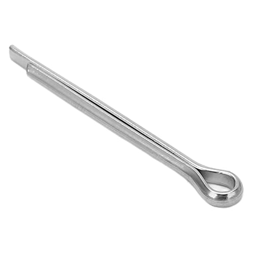 Fahrrad Splinte, Splinte Sortiment, 10 Stück/Satz Fahrrad Scheibenbremsbeläge Sicherungsstifte, Edelstahl Splint Radfahren, Fahrrad Split Cotter Lock Pin Hält Stifte oder Bolzen für Fahrrad