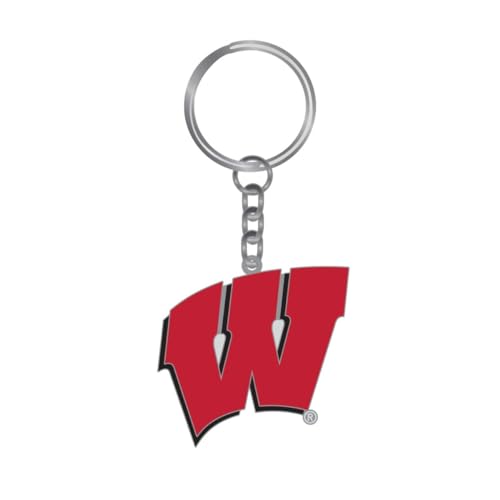 Porte-clés en métal NCAA Wisconsin Badgers pour ne plus égarer votre trousseau