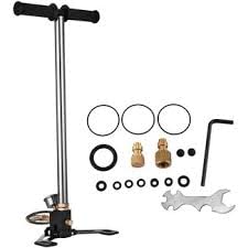 Beeman PCP Hand Pump Working Pressure 400 Bar/5800 PSI (Chrome)
