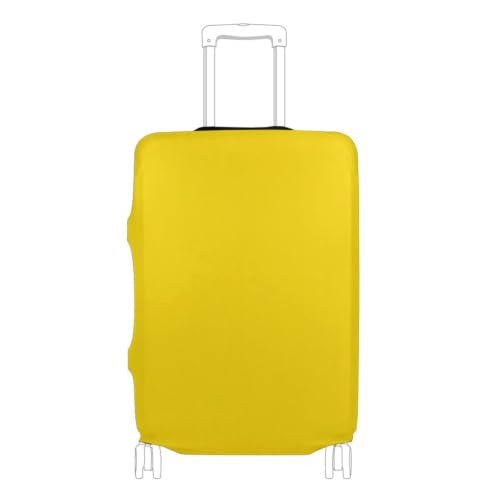 Housse de protection élastique dorée taille XL pour valise grand format 29-32 pouces