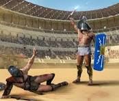 THE LAST FIGHT IN THE COLISEUM by CHARLOTTE YONGE