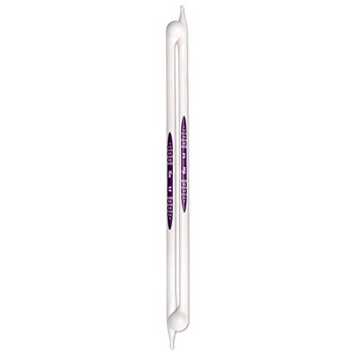 190 312 Prym Single-Point Ergonomic Knitting Needle 9mm/30cm, White - Image 2