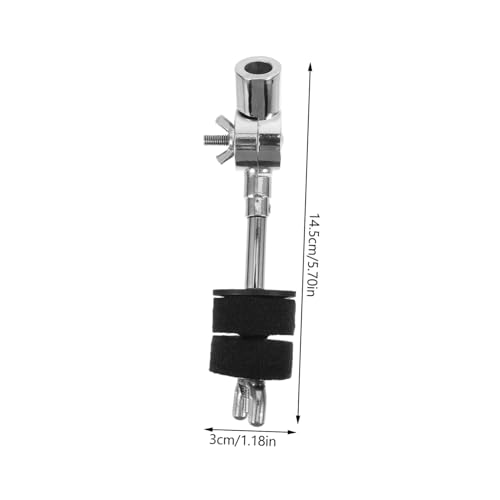 Conector para brazo de boom de platillo UPKOCH, soporte de extensión para batería, accesorio ligero de montaje para mayor estabilidad en bateristas y percusionistas miniatura 2