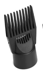 Universal Hair Dryer Comb Attachment for Straightening and Detangling - Salon Quality Plastic Comb for Curly and Natural Hair