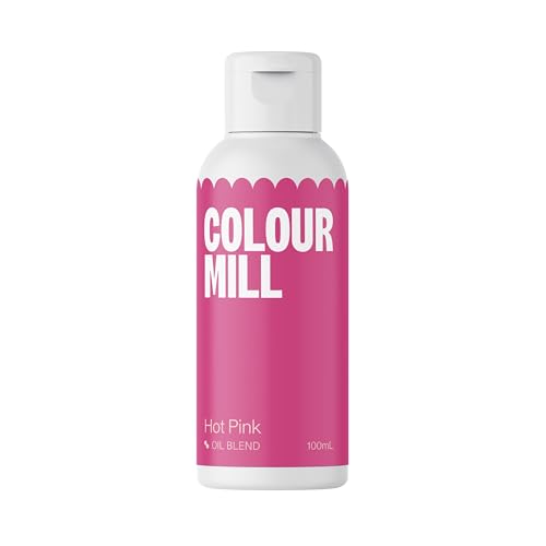 Colour Mill Oil Blend Food Colouring Hot Pink: Colorante Alimentario Liposolubles a Base de Aceite - 100 ml