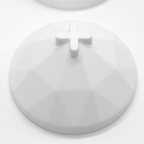 xiaoshenlu Mousse silikonowa forma do pieczenia 3D "zrób to sam", 6 otworów