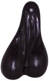 Bulls Balls Truck Nuts, Solid Color-Black, 8" Tall Series, Made in USA