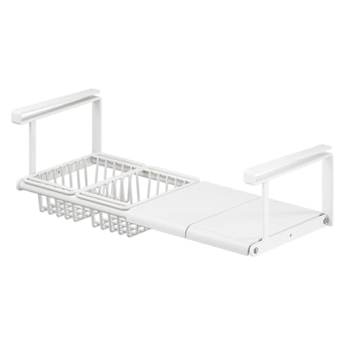 doyandader Cesta de almacenamiento para armario inferior - Soporte de almacenamiento debajo del escritorio,Soporte extensible para armario, cocina, dormitorio, habitación de estudiante