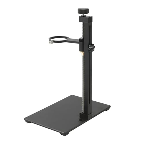 Support de microscope en alliage d'aluminium avec bague de mise au point 50mm