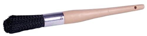 Image of Weiler 25221 15 /16 inch Thickness, Nylon Fill, Steel Ferrule, Professional Economy Parts Cleaning Brush With Plain Foam Handle